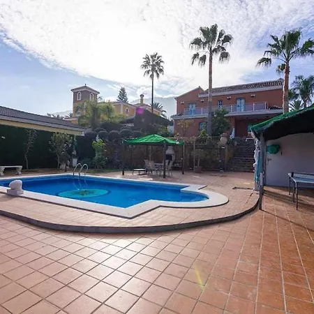 Lujosa Villa En Alhaurin De La Torre 7 Dormitorios Exterior foto